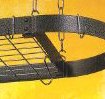 Oval pot rack Stainless Steel 