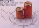 Canning rack 12 inch. Holds 7 