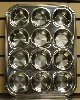 12 Cup Muffin Pan18/10 stainless