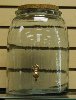 6 Liter, Glass Sun Tea Jar 10.5 inches tall 9 inches wide