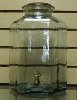 6.5 Liter, Glass Sun Tea Jar 12 inches tall 9 inches wide