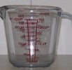 1 cup plastic measuring cup