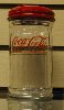 Coca Cola glass sugar pourer